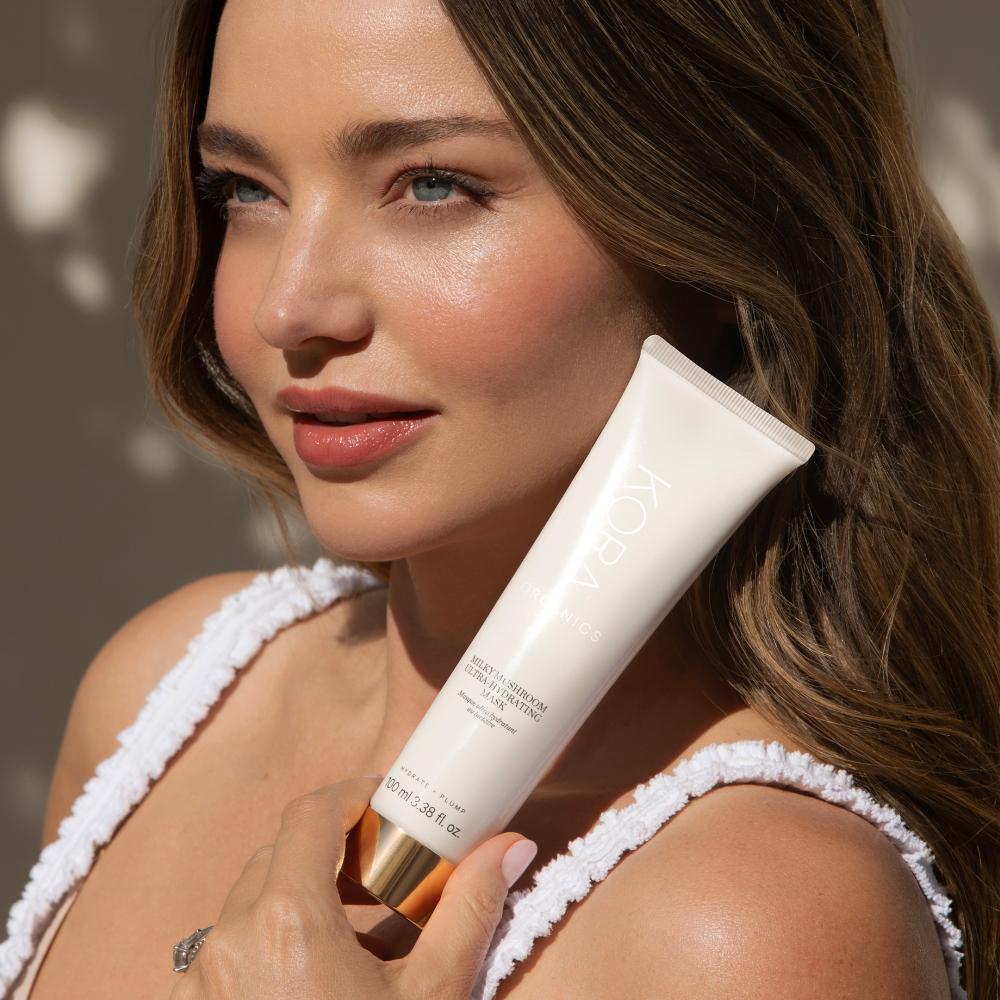 Kora Organics Milky Mushroom Ultra-Hydrating Mask Deeply Hydrates Plumps Revives With Aloe Glycerin