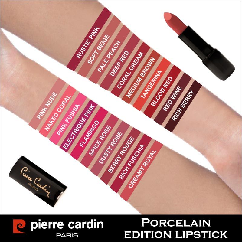 Pierre Cardin Paris - Porcelain Edition Rouge Lipstick