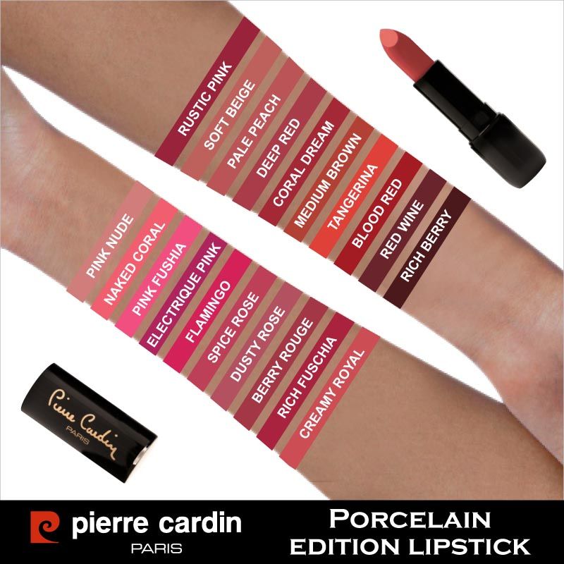 Pierre Cardin Paris - Porcelain Edition Rouge Lipstick