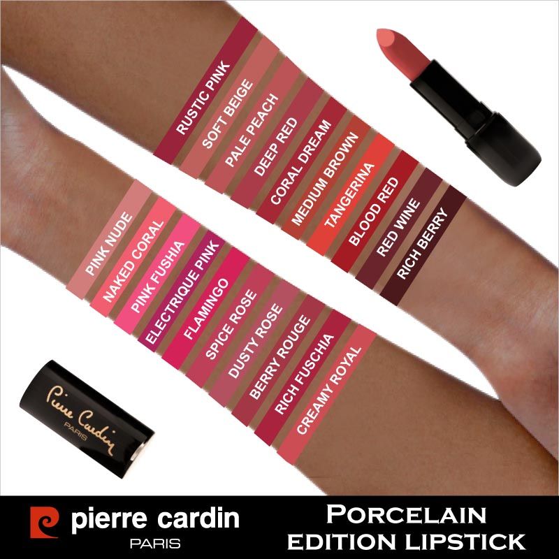 Pierre Cardin Paris - Porcelain Edition Rouge Lipstick