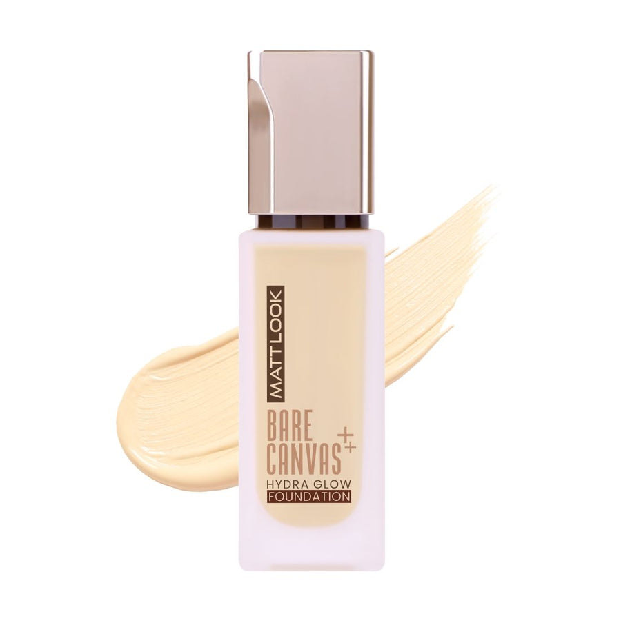 Matt look Bare Canvas Hydra Foundation