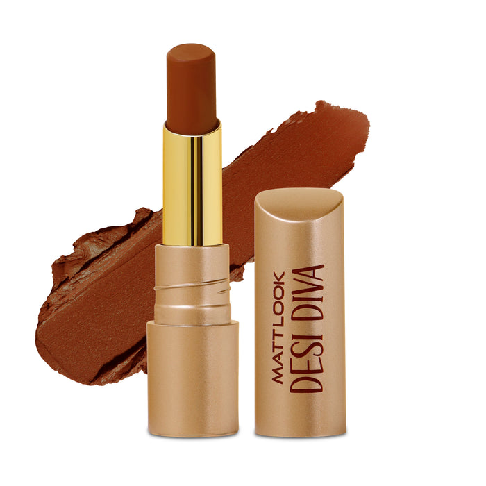 Matt look Desi Diva HD Matte Lipstick