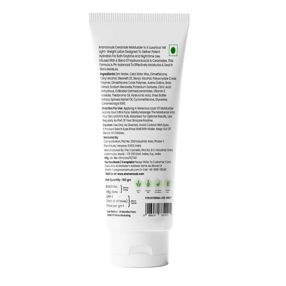 AromaMusk Ceramide & Hyaluronic Acid Moisturizer