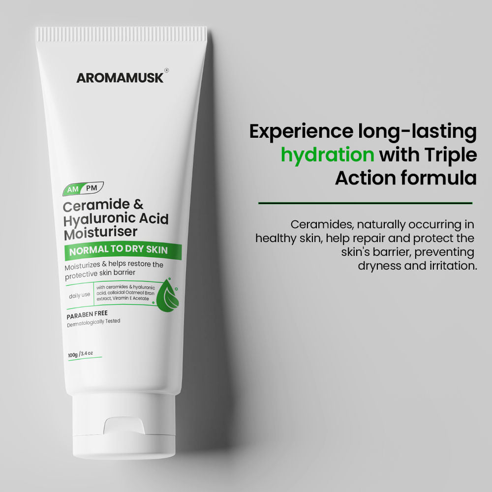 AromaMusk Ceramide & Hyaluronic Acid Moisturizer