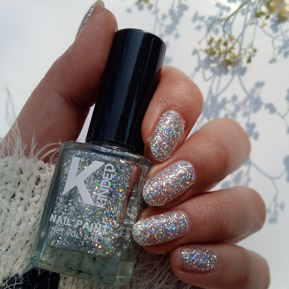 KINDED Topper Coat Textured Glitter Nail Paint