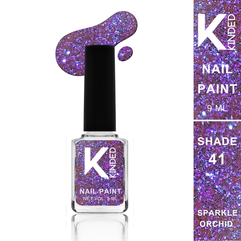 KINDED Topper Coat Textured Glitter Nail Paint