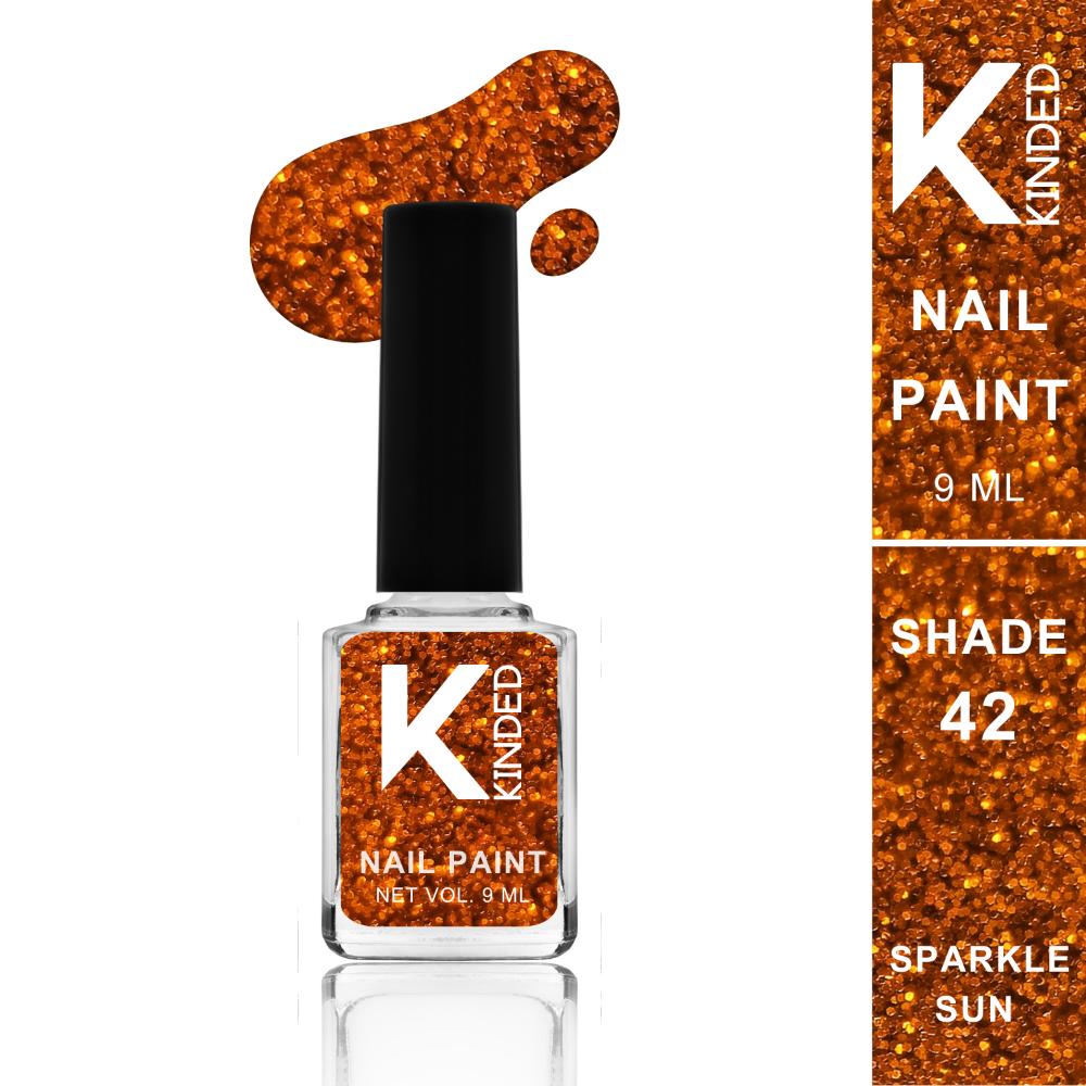 KINDED Topper Coat Textured Glitter Nail Paint