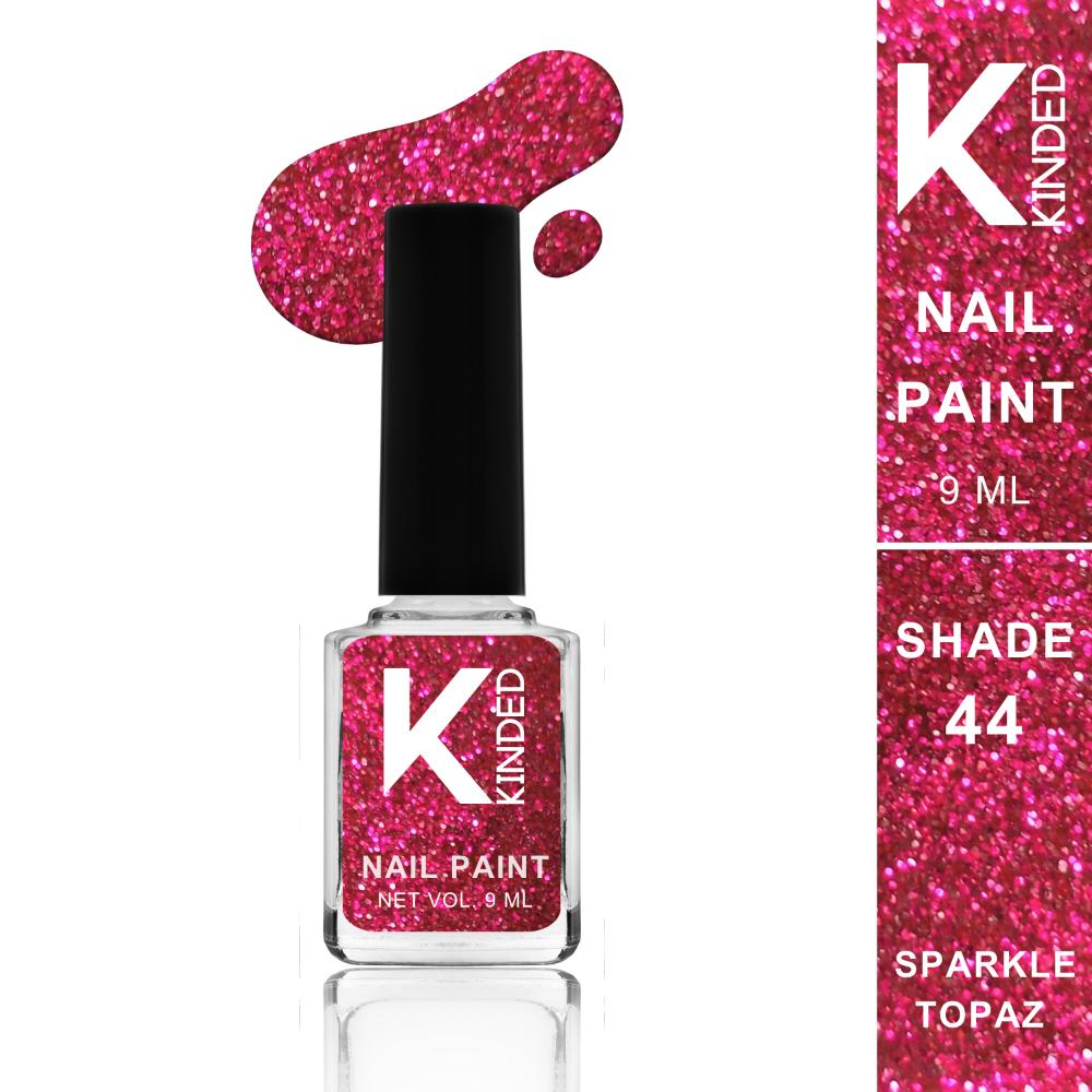 KINDED Topper Coat Textured Glitter Nail Paint