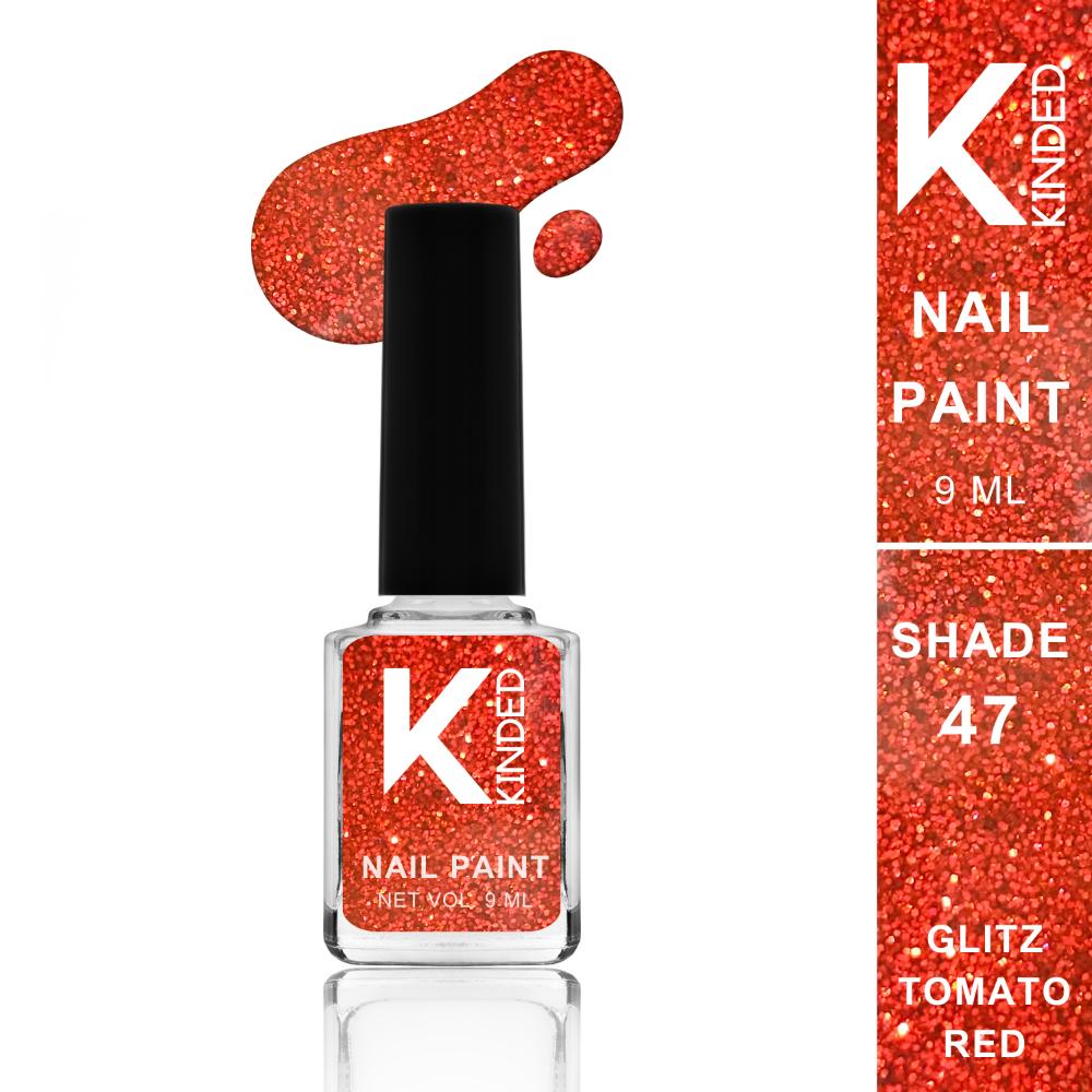 KINDED Topper Coat Textured Glitter Nail Paint