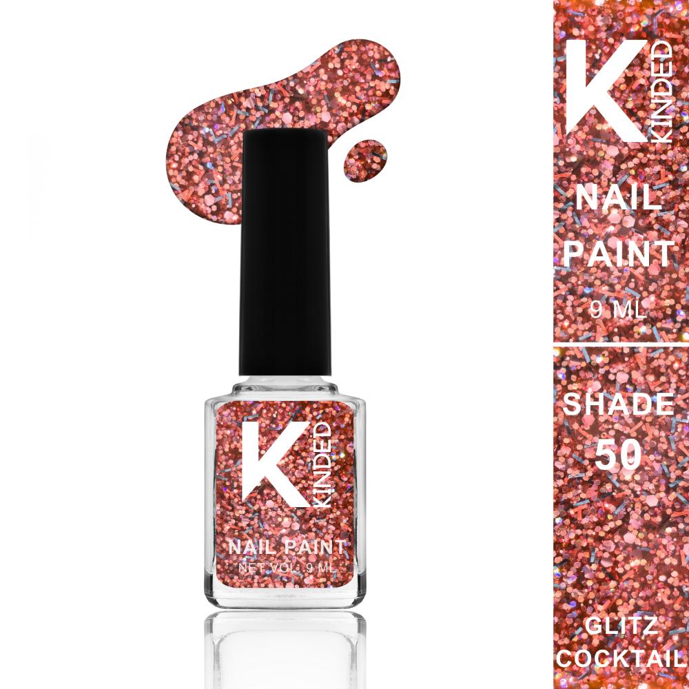 KINDED Topper Coat Textured Glitter Nail Paint