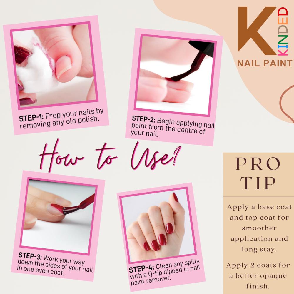 KINDED Nail Paint Long Stay