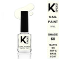 KINDED Nail Paint - 60 Matte Me Top And Base Coat