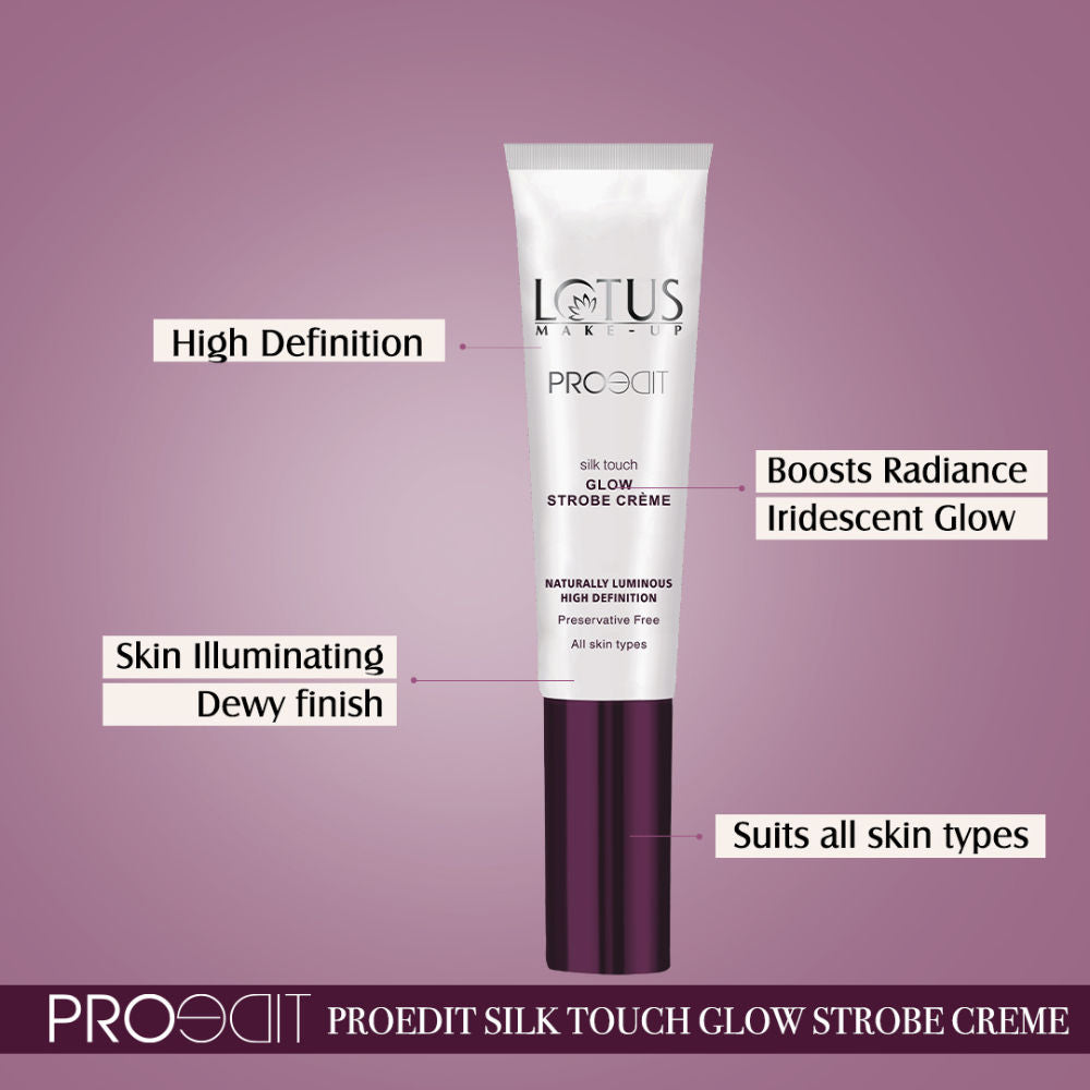 Lotus Make Up Proedit Silk Touch Glow Strobe Creme