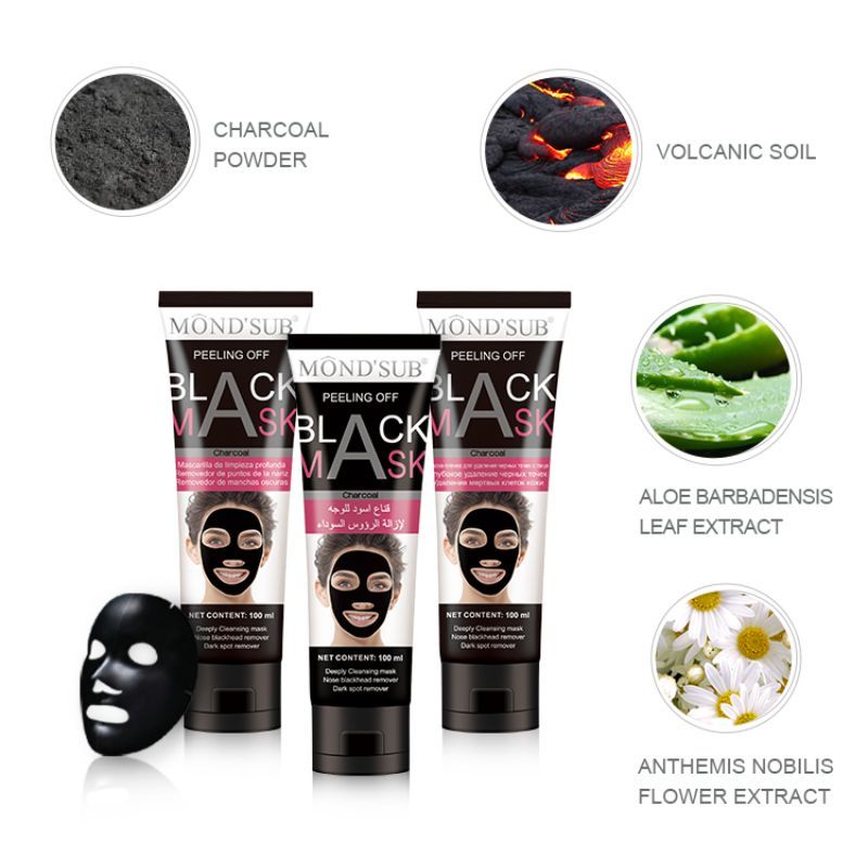 Mond'Sub Peeling Off Black Mask - Charcoal