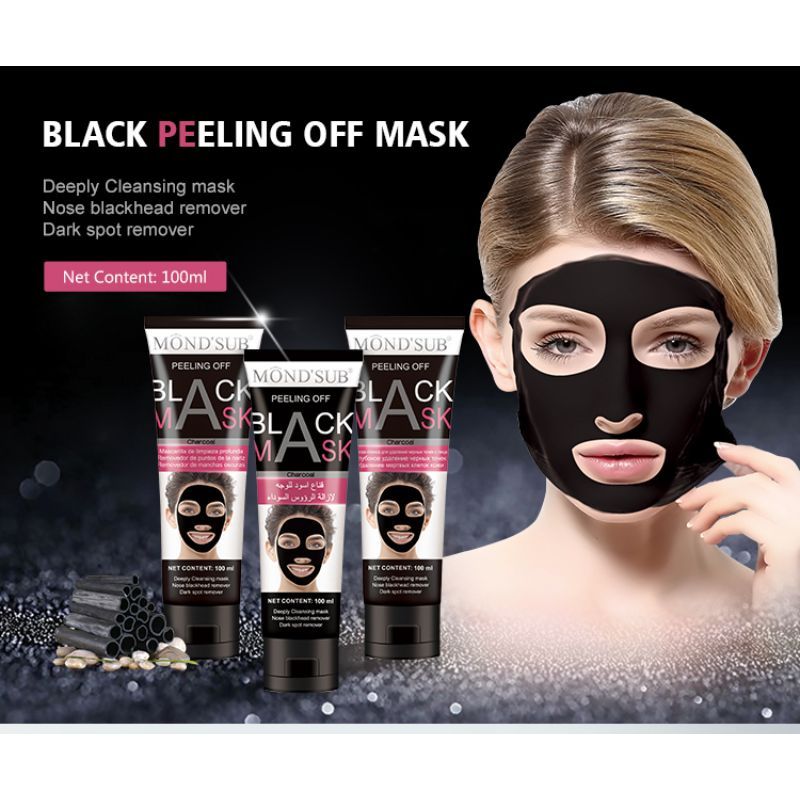 Mond'Sub Peeling Off Black Mask - Charcoal