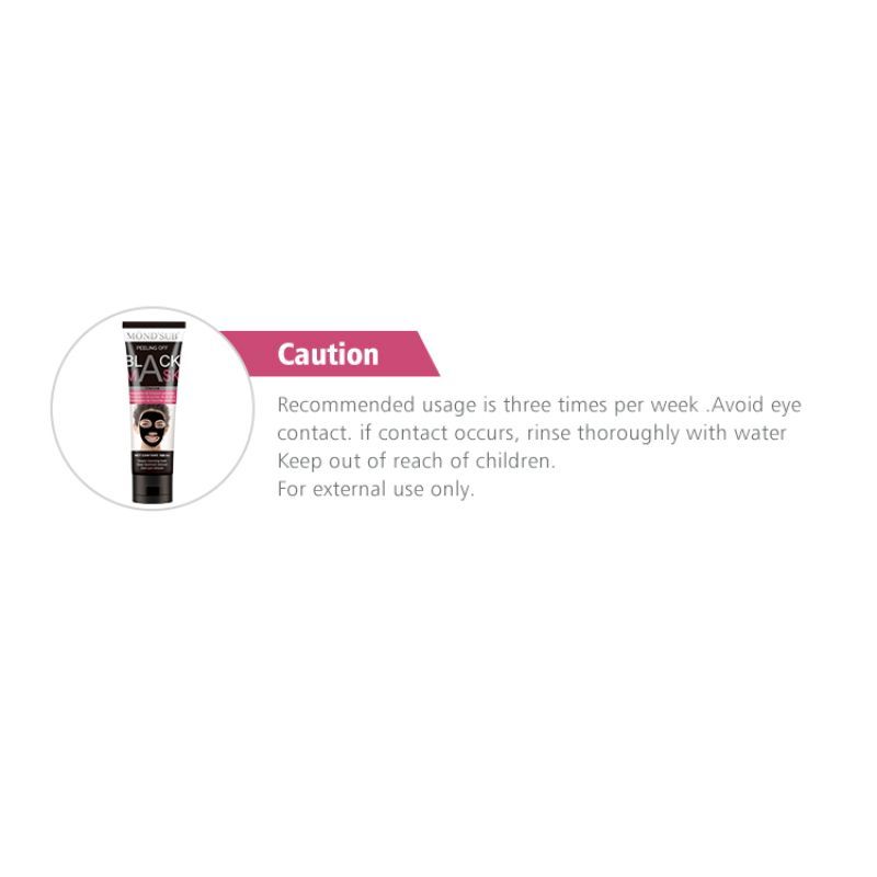 Mond'Sub Peeling Off Black Mask - Charcoal
