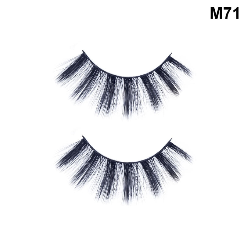 Bronson Professional Long and Natural Look False Eyelashes - M71
