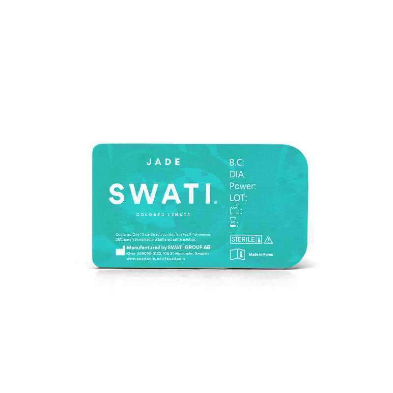 Swati Cosmetics Coloured Contact Lenses Jade 1 month Power -4.25