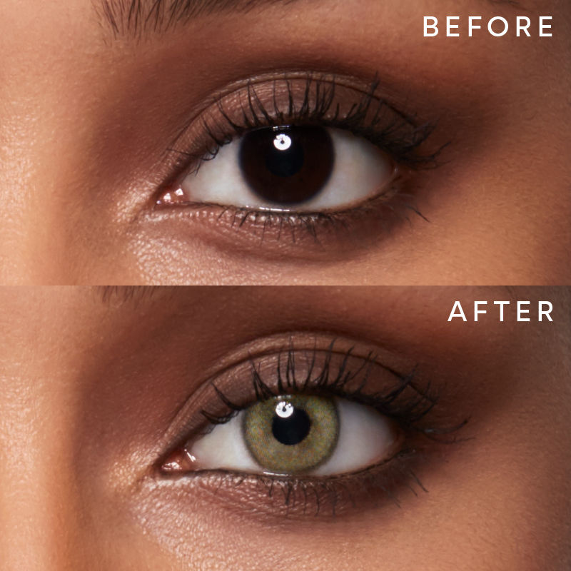 Swati Cosmetics Coloured Contact Lenses Jade 1 month Power -4.25