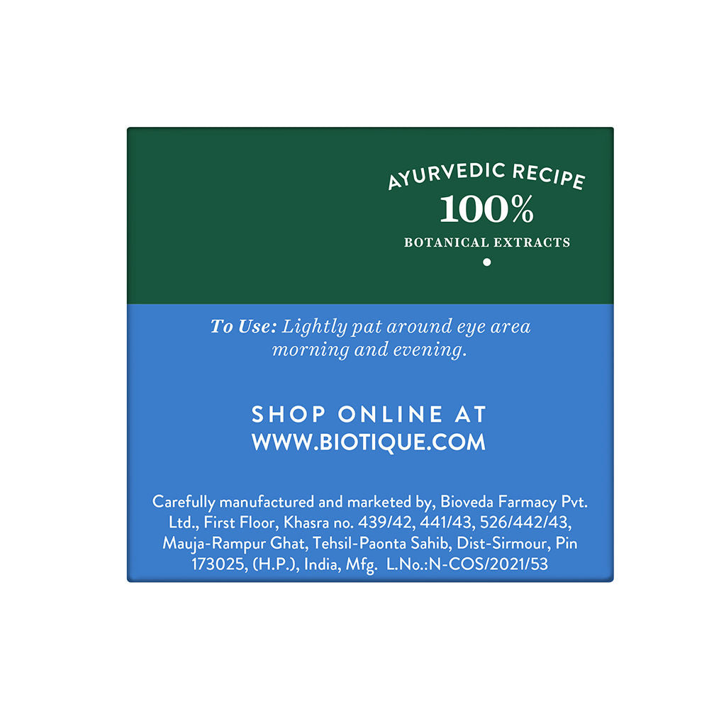 Biotique Bio Sea Weed Cooling Anti Fatigue Eye Gel