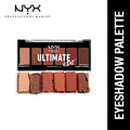 NYX Professional Makeup Ultimate Edit Petite 6 Color Shadow Palette Brights