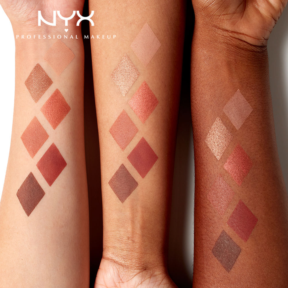 NYX Professional Makeup Ultimate Edit Petite 6 Color Shadow Palette Brights