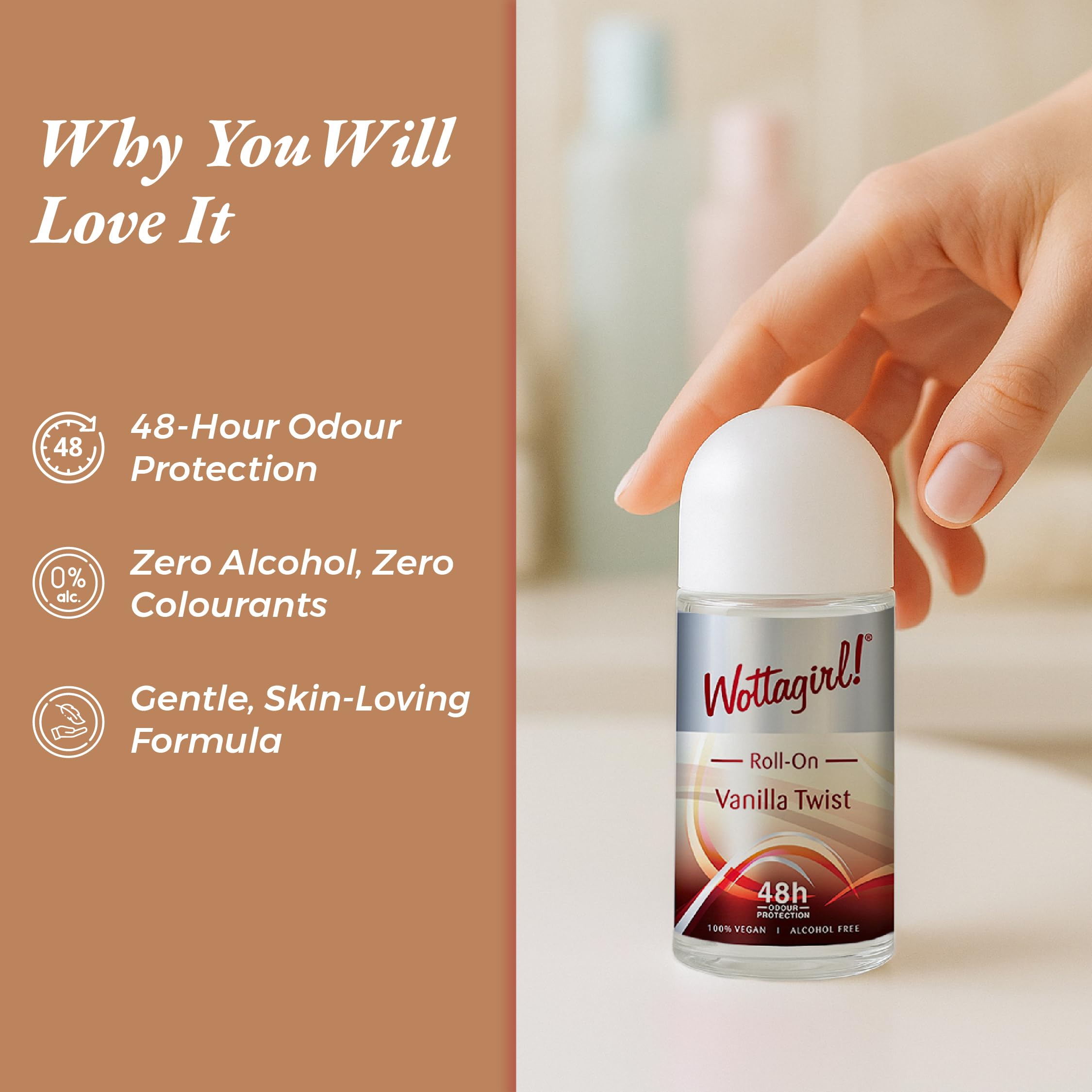 Layer'r Wottagirl! Roll-On Vanilla Twist Fragrance Mist
