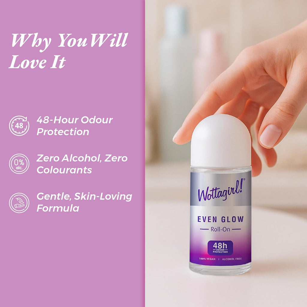 Layer'r Wottagirl! Roll-On Even Glow Fragrance Mist