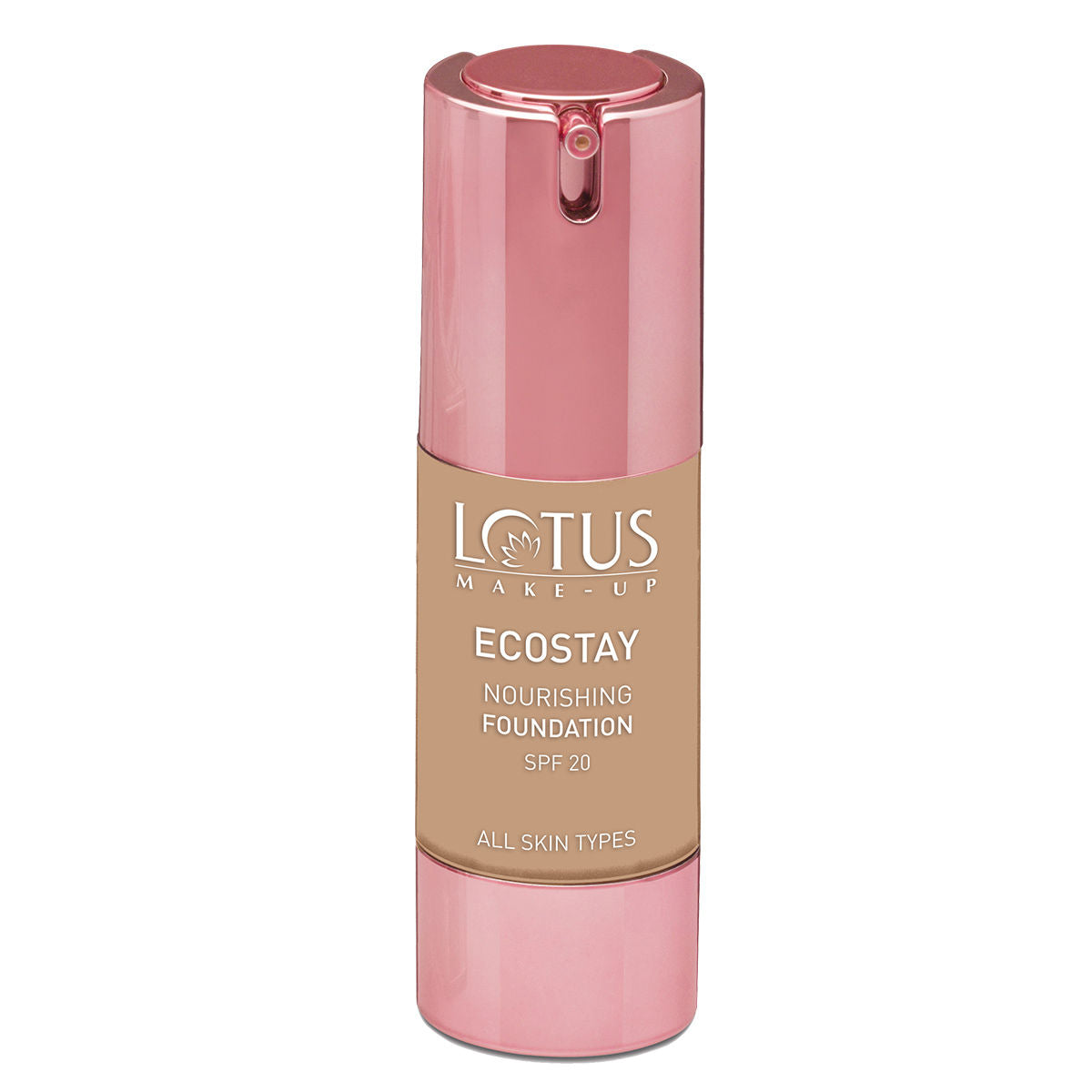 Lotus Make-Up Ecostay Nourishing Foundation SPF 20 & Hydrates The Skin,All Skin Types - Royal Pearl