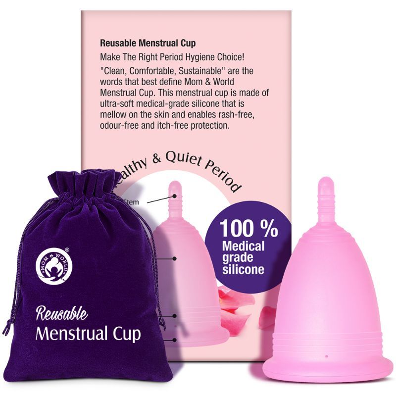 Mom & World Reusable Menstrual Cup For Women