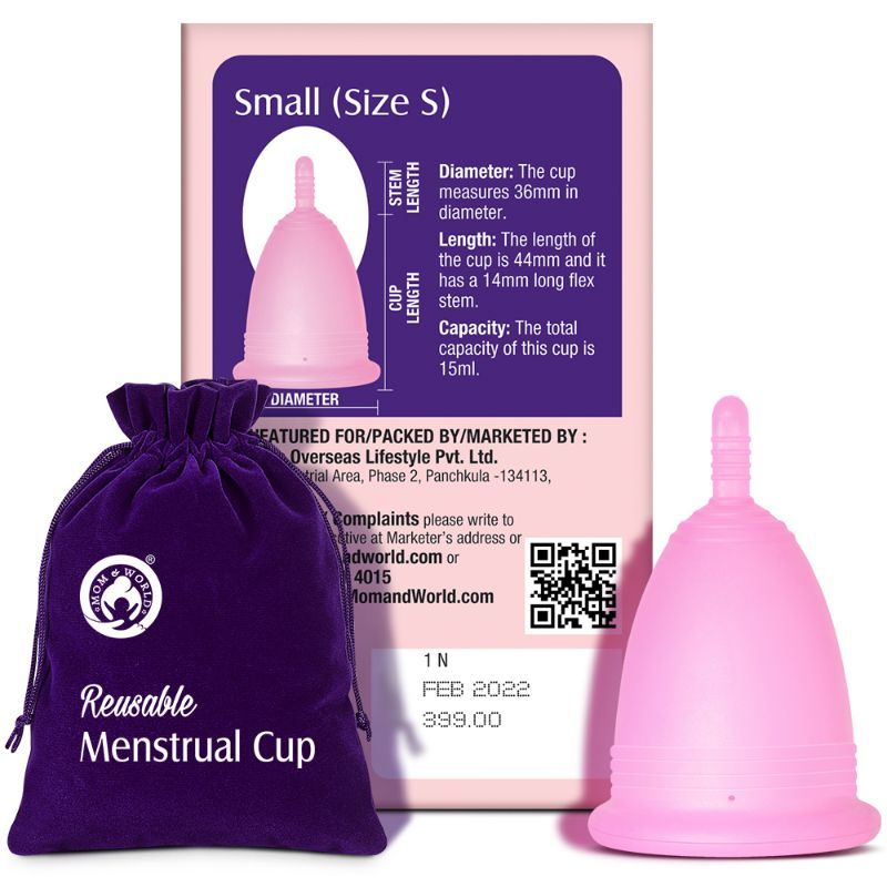 Mom & World Reusable Menstrual Cup For Women