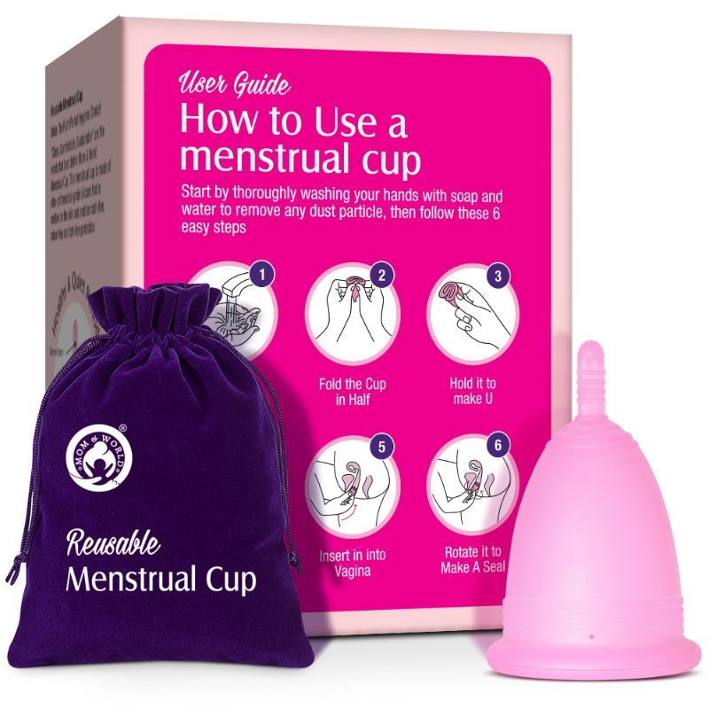 Mom & World Reusable Menstrual Cup For Women