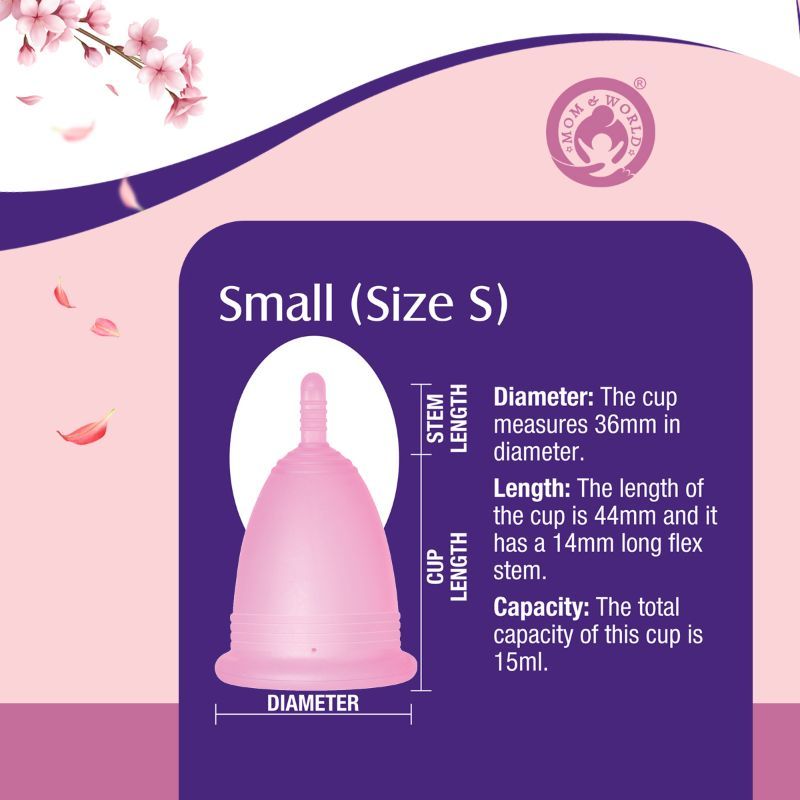 Mom & World Reusable Menstrual Cup For Women