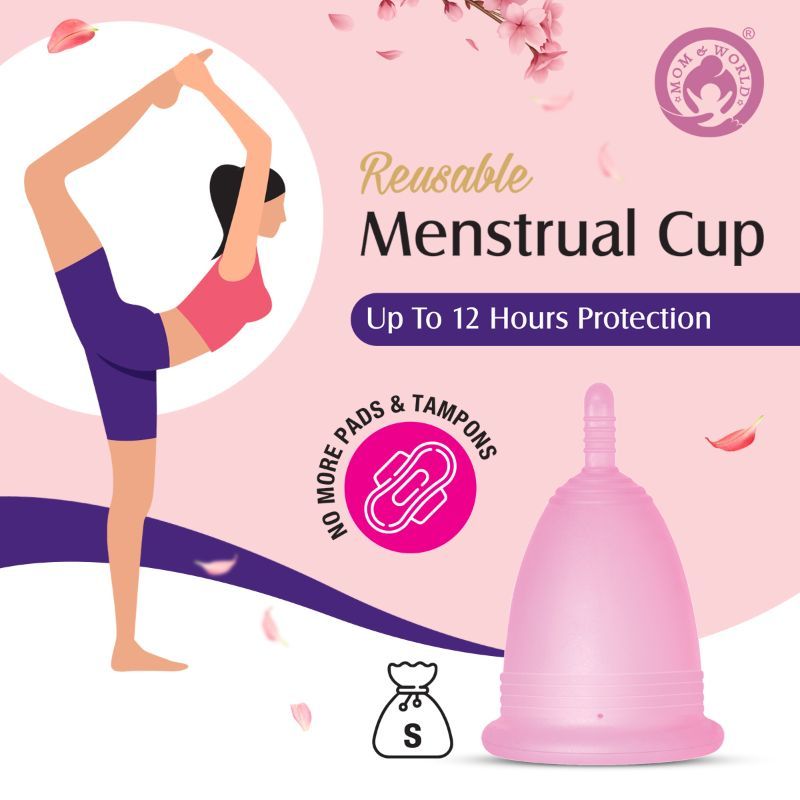 Mom & World Reusable Menstrual Cup For Women