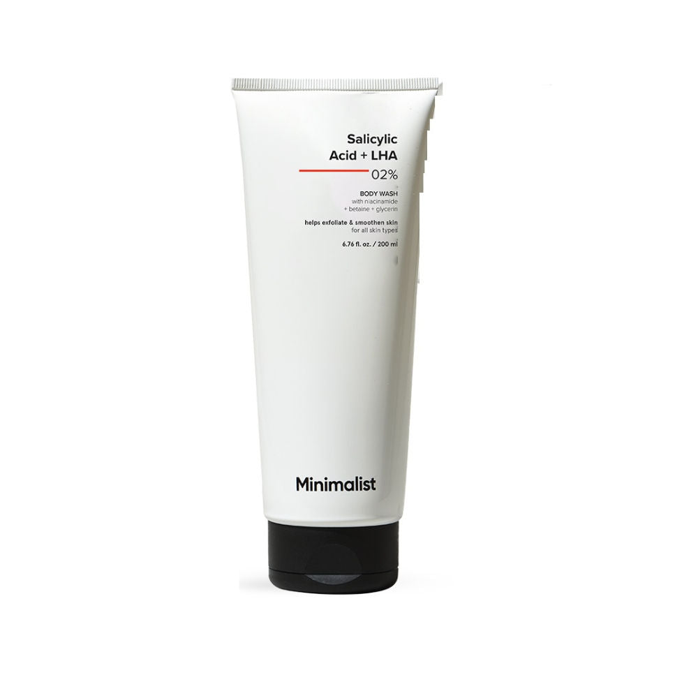 Minimalist Salicylic Acid & LHA 2% Body Wash With Niacinamide