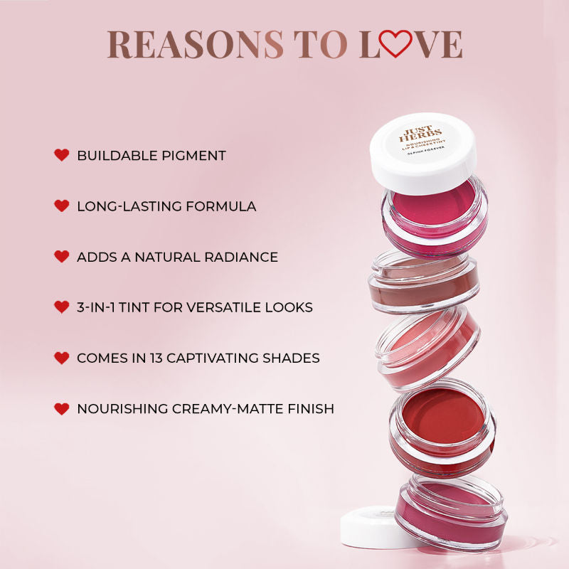Just Herbs Herb Enriched Lip & Cheek Tint