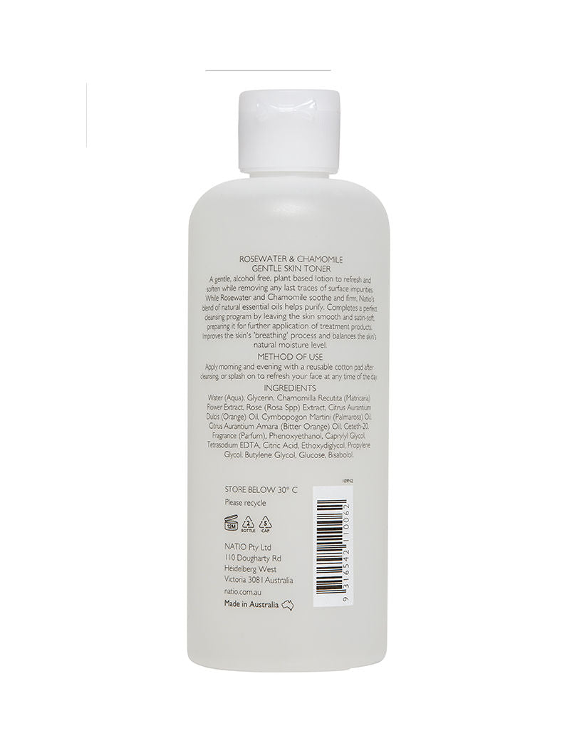 Natio Aromatherapy Rosewater And Chamomile Gentle Skin Toner