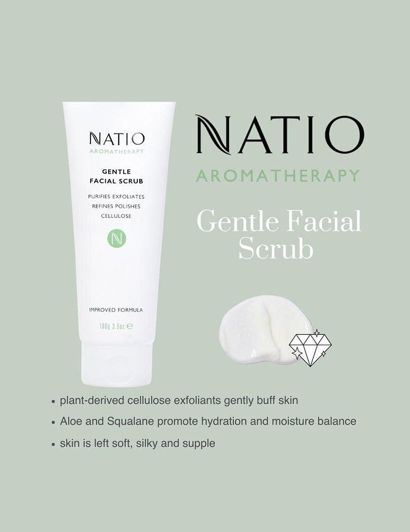 Natio Aromatherapy Gentle Facial Scrub