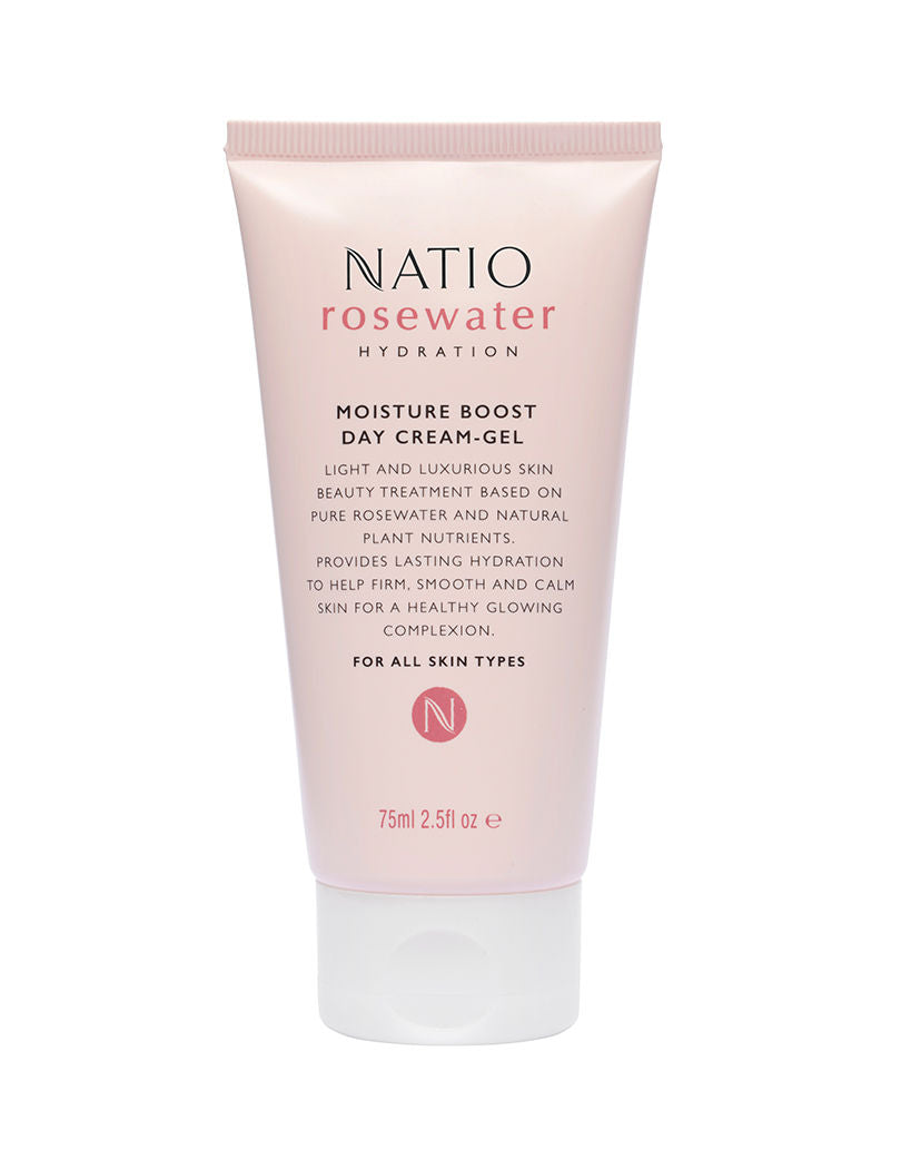 Natio Rosewater Hydration Moisture Boost Day Cream-Gel