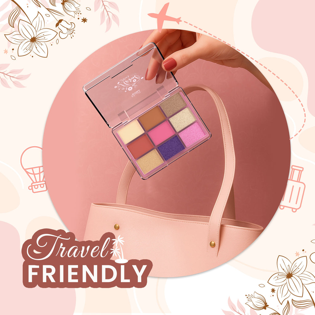 GLAM21 Floral Hues Eyeshadow Palette