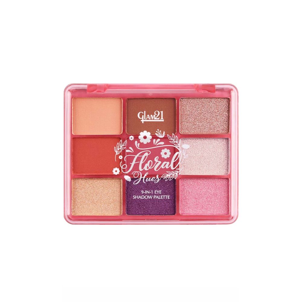 GLAM21 Floral Hues Eyeshadow Palette