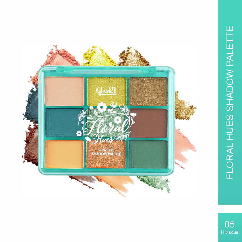 GLAM21 Floral Hues Eyeshadow Palette