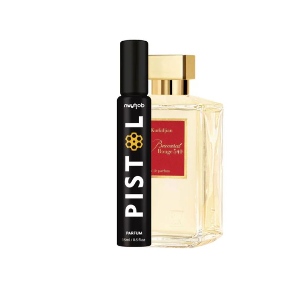 Nuutjob Pistol Perfume .38 - Inspired By Baccarat Rouge, Maison Francis Kurkdjian