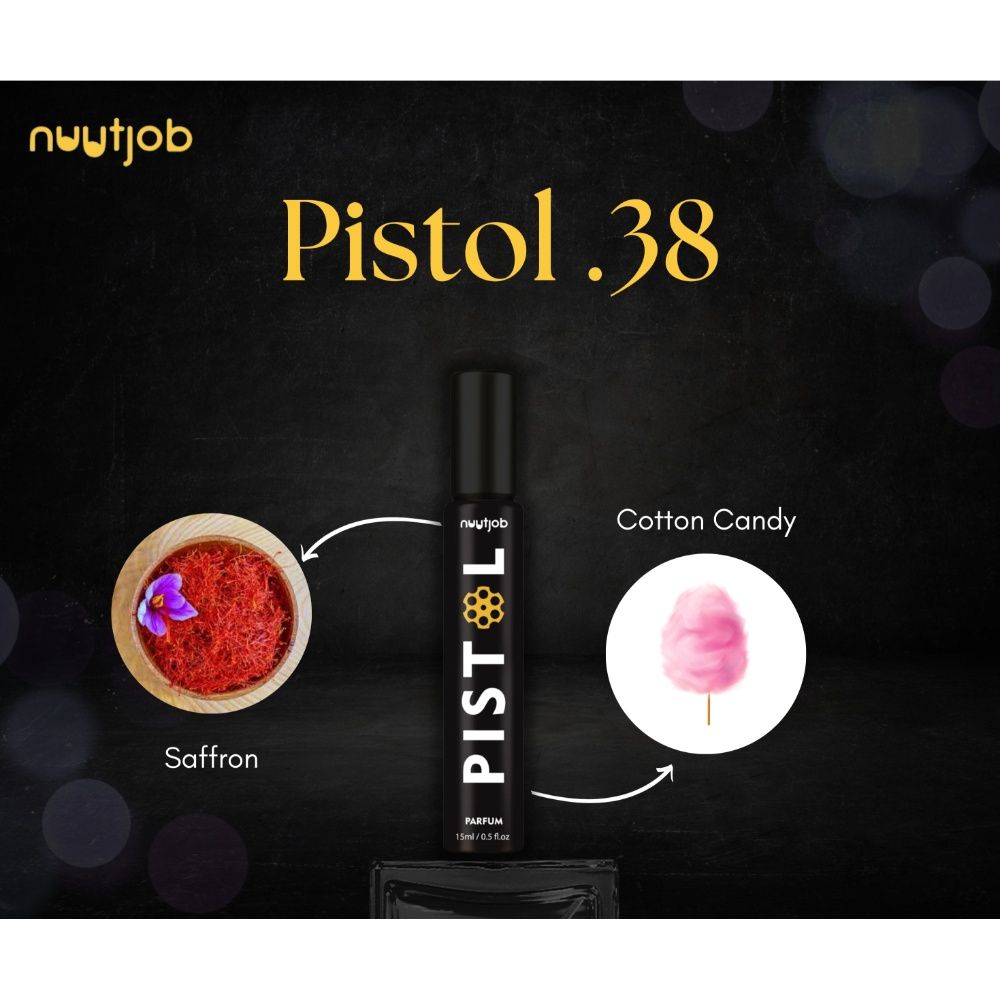 Nuutjob Pistol Perfume .38 - Inspired By Baccarat Rouge, Maison Francis Kurkdjian