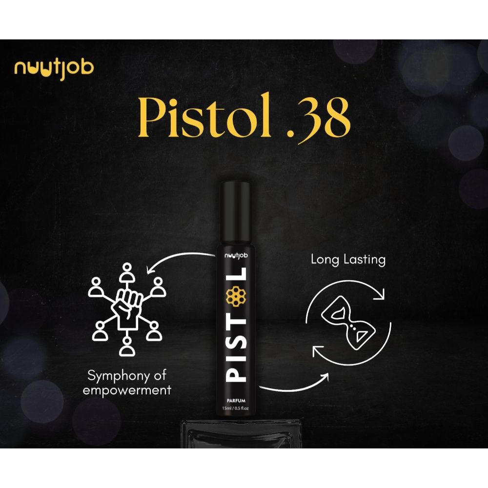 Nuutjob Pistol Perfume .38 - Inspired By Baccarat Rouge, Maison Francis Kurkdjian