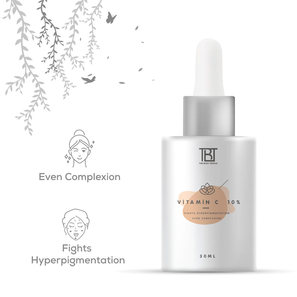 The Body Temple Vitamin C 10% & Glutathione 10% (30Ml Each - Pack Of 1)