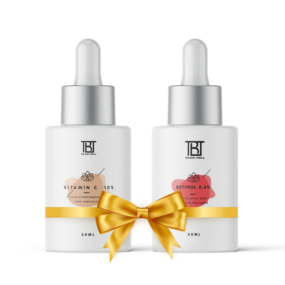 The Body Temple Vitamin C 10% & Retinol 0.6% (30Ml Each - Pack Of 1)