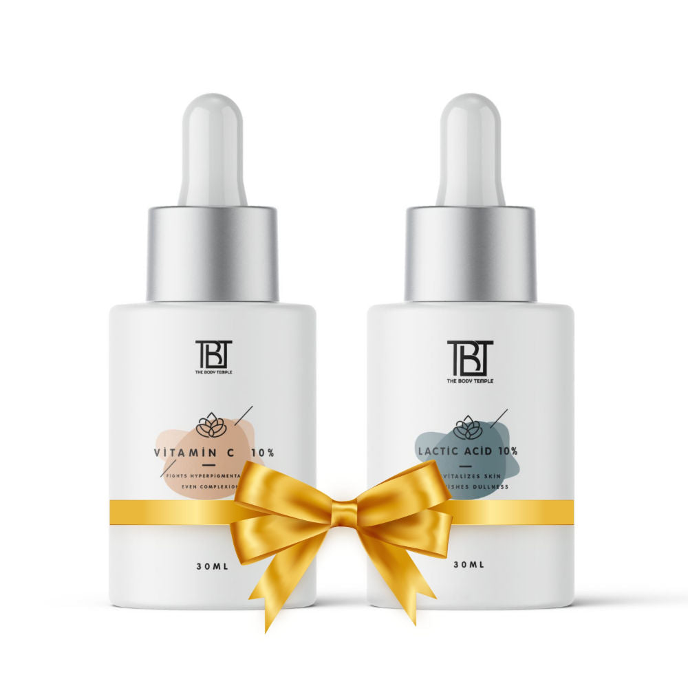 The Body Temple Vitamin C 10% & Lactic Acid 10% (30Ml Each - Pack Of 1)