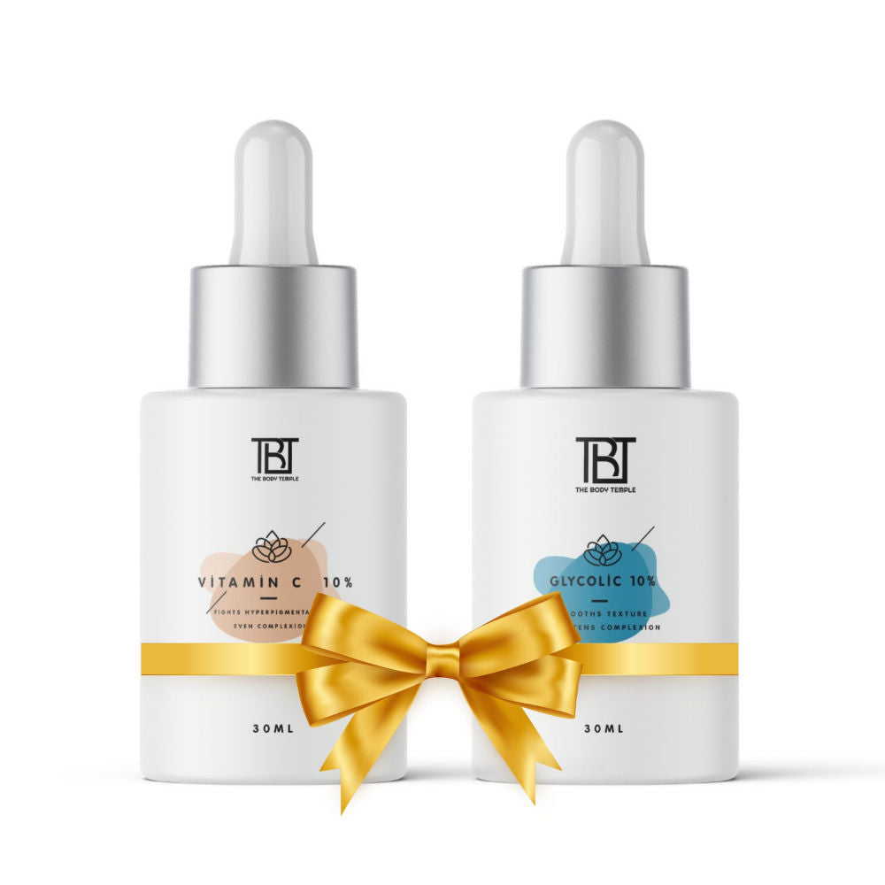 The Body Temple Vitamin C 10% & Glycolic Acid 10% (30Ml Each - Pack Of 1)