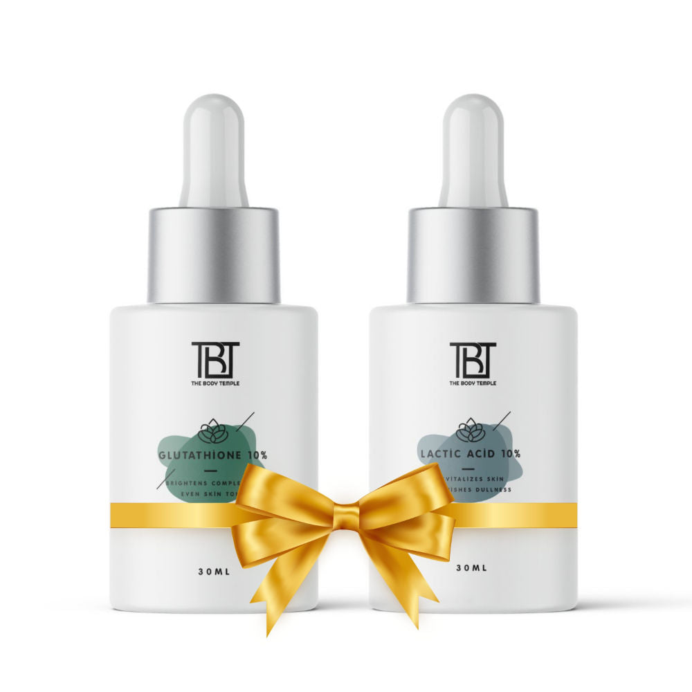 The Body Temple Glutathione 10% & Lactic Acid 10% (30Ml Each - Pack Of 1)